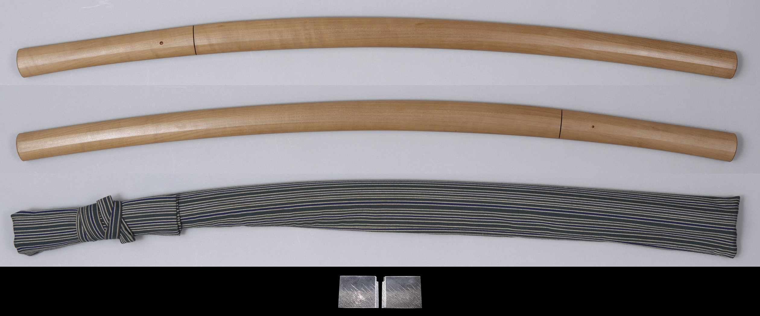 白鞘　はばき　刀剣小町