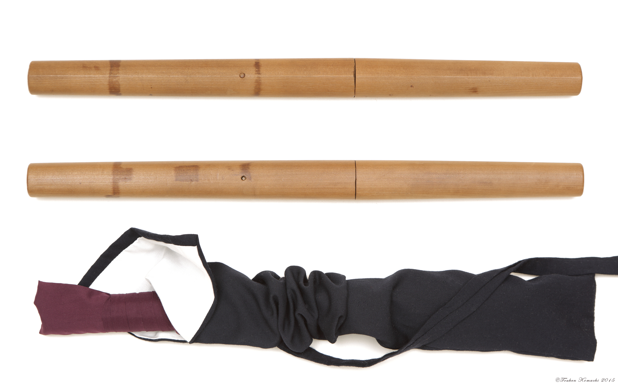 昊】希少珍品 十文字手投げ槍 厳しく 丸に五三の桐紋入