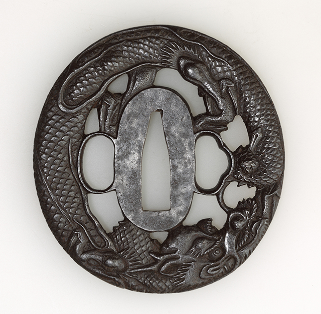 越前住記内　作　　刀　鍔　龍のデザイン 越前住記内 作 刀 鍔 龍のデザイン 日本刀 - Wikiwand